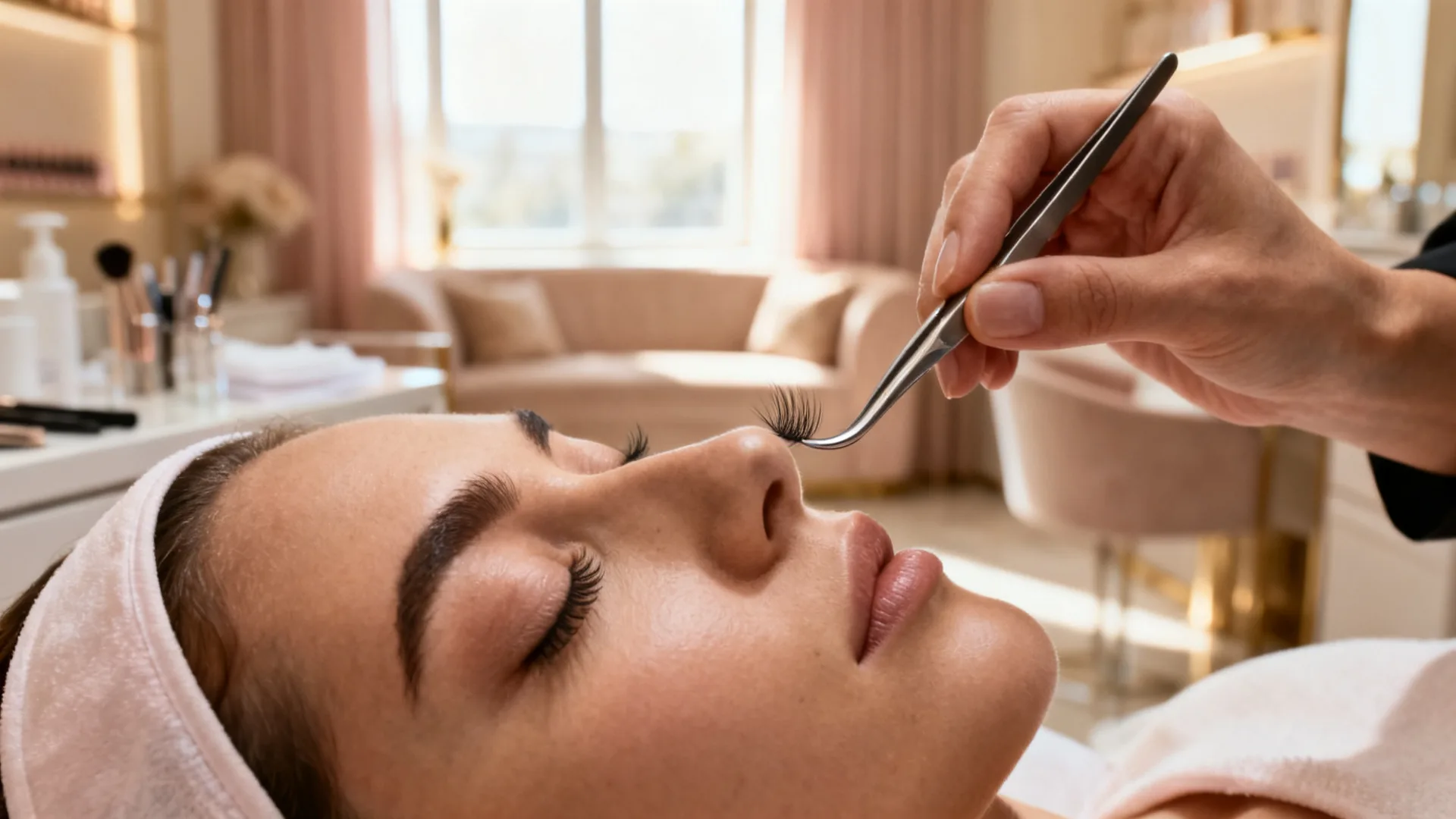 lash extension isolation